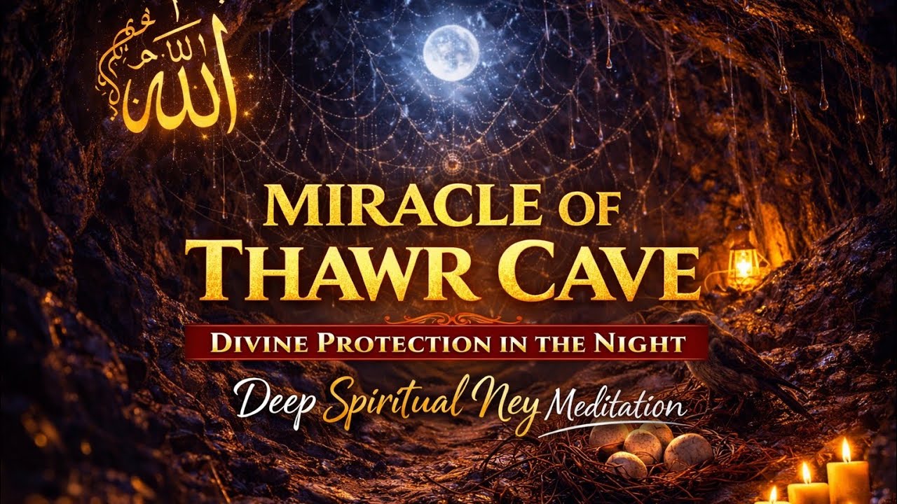 The Silent Cave of Hira 🌙 Sacred Night of Reflection | Spiritual Ney