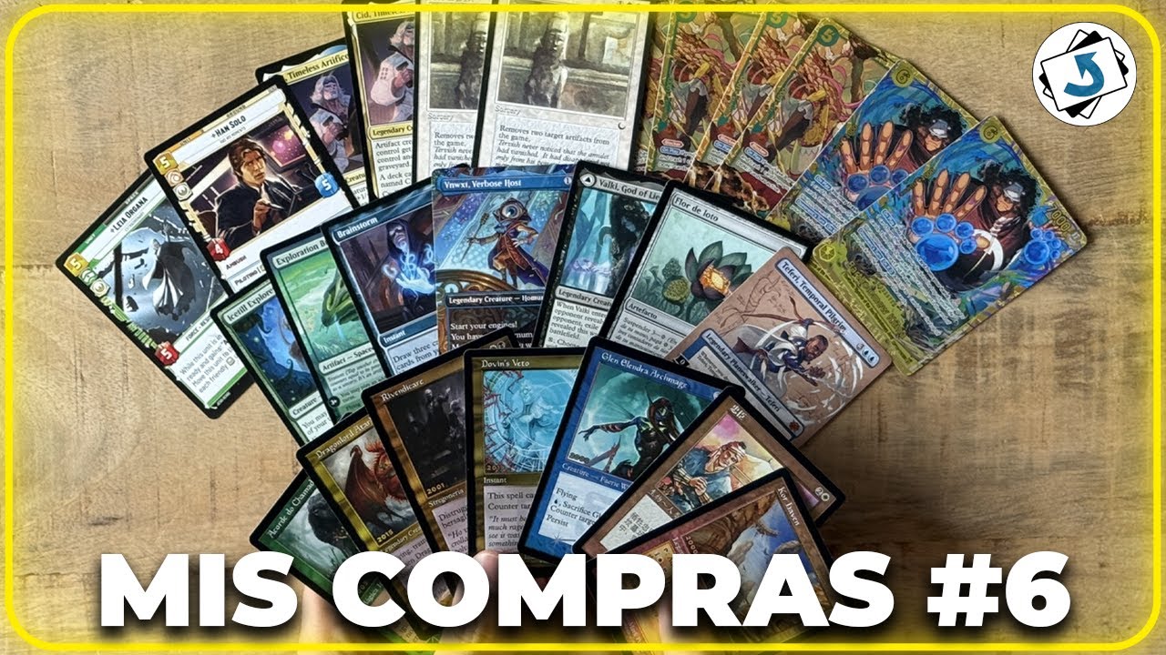 TREMENDA CALENTADA en mis COMPRAS de TCG | GIRANDO CARTONES
