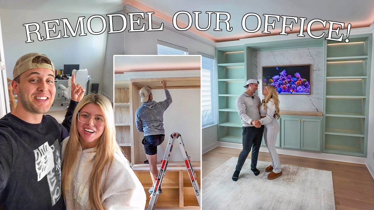 COME REMODEL OUR OFFICE WITH US! *Insane Transformation*