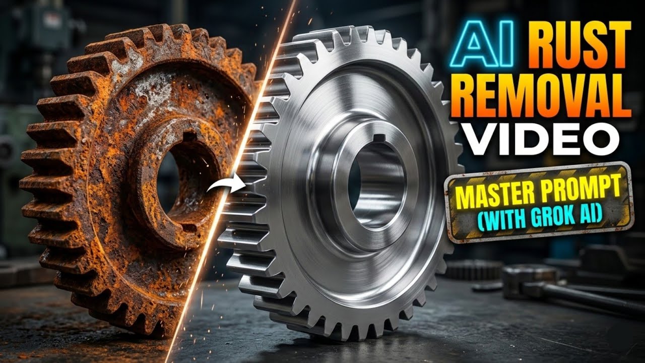 How To Create Viral Rust Removal Videos With AI (Step-by-Step 2026) 