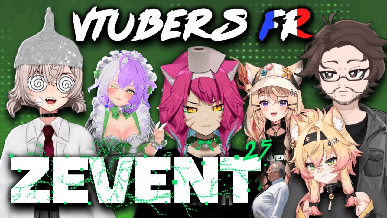 Les VTUBERS FR au ZEVENT 2025 [Best of]