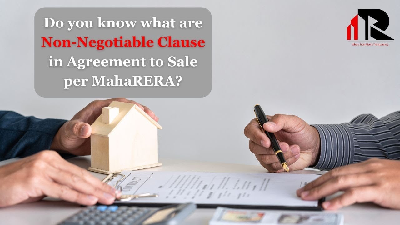 MahaRERA's TOP 5 Non-Negotiable Clauses in Sale Agreements Every Buyer Should Know