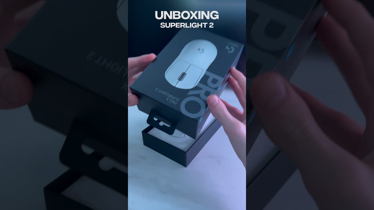 Logitech G Pro X Superlight 2 Unboxing