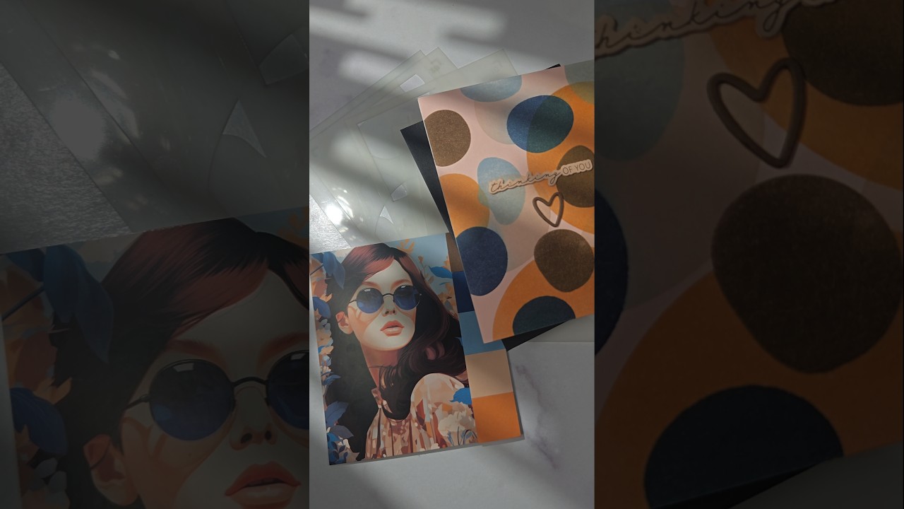 new ambient aura stencil set - all my senses #cardmaking #diy
