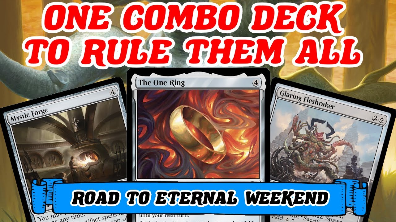 ONE COMBO DECK TO RULE THEM ALL! Legacy Colourless Karn Forge combo - Road to Eternal Weekend MTG
