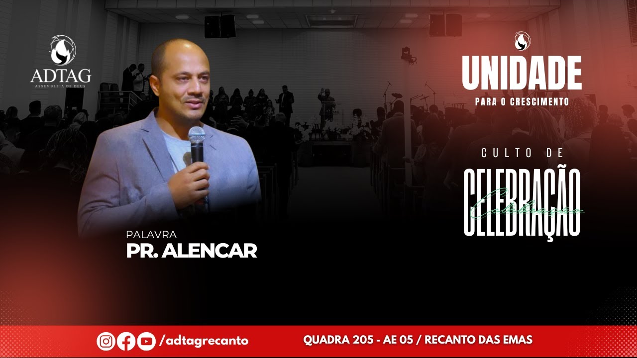 Culto de Celebração | ADTAG Recanto | 09/02/2025
