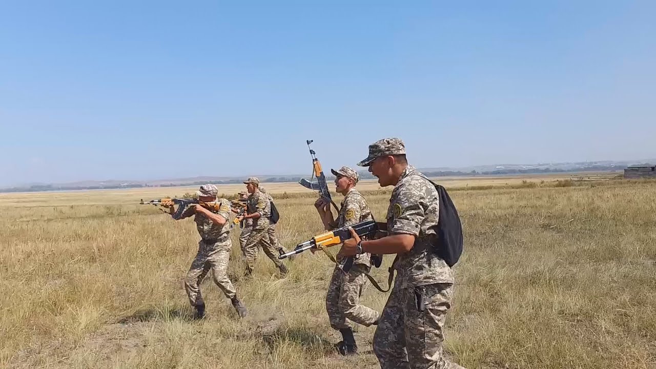 Учебный сбор на базе войсковой части 27943 в Ахмирово