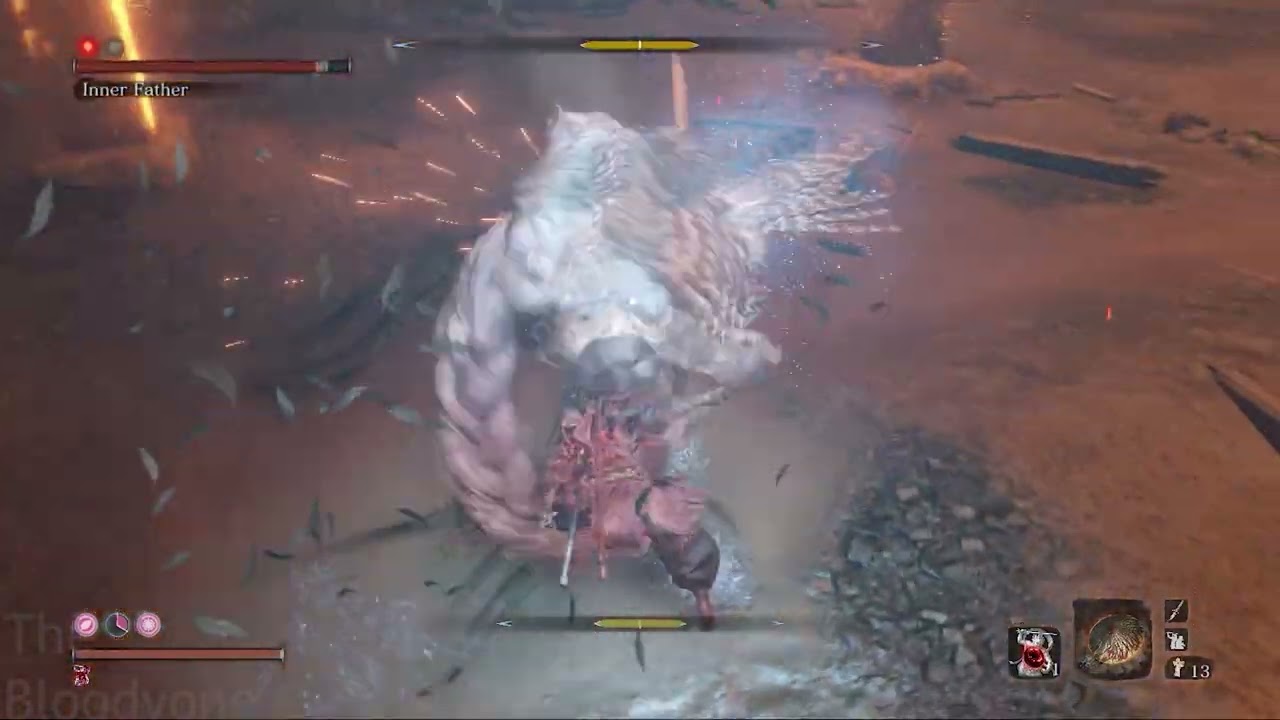 Fighting inner Father like its a speed run but i wont take any hit (nohit)(and some random stuff)