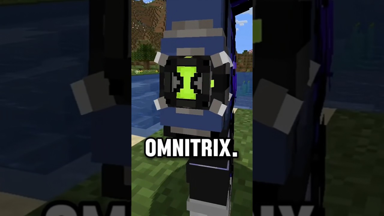 This Mod gives you OMNITRIX! #minecraft #shorts #minecraftshorts #ben10