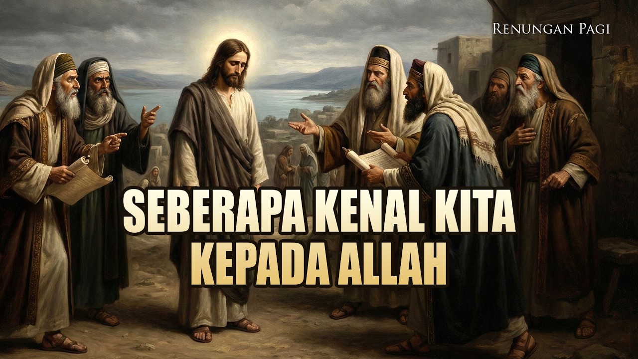 RENUNGAN PAGI - SEBERAPA KENAL KITA KEPADA ALLAH - MARKUS 8 : 11 - 13