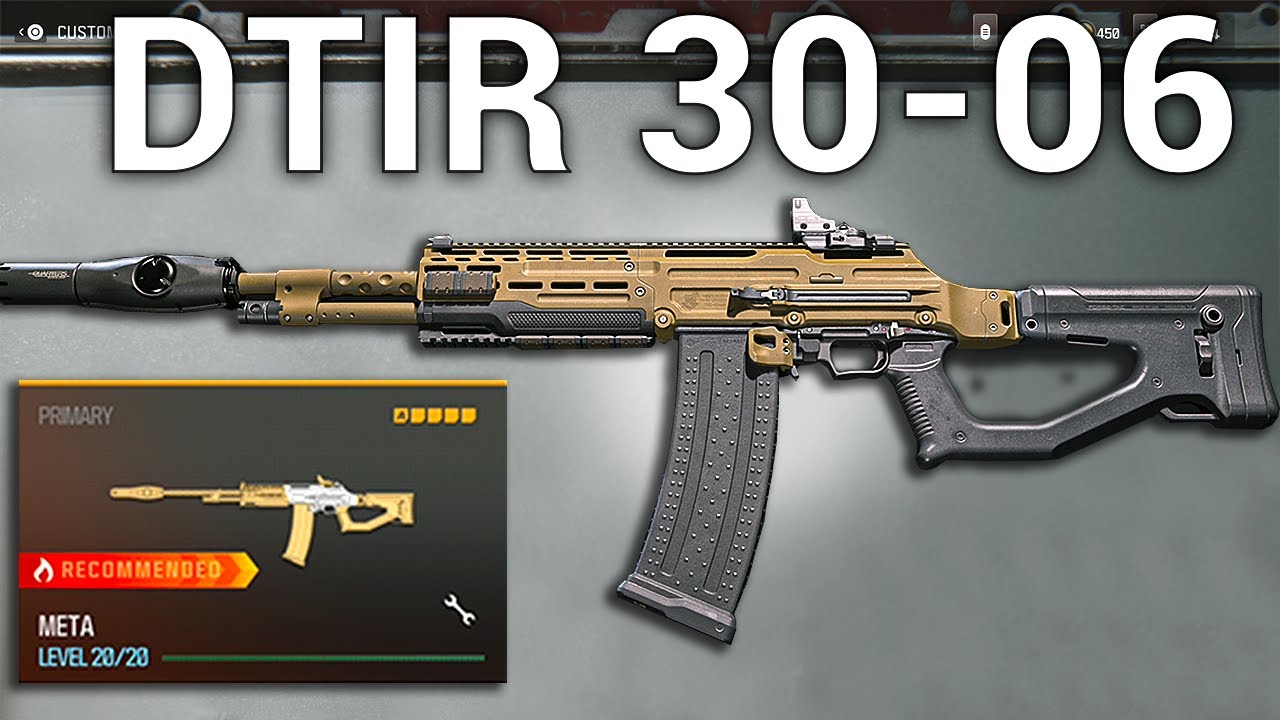 the META DTIR 30-06 LOADOUT in WARZONE 3! (Best DTIR 30-06 Class Setup) - MW3