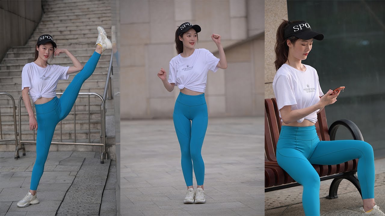 Perfect Figure Blue Yoga Pants 完美身材蓝色瑜伽裤 パーフェクト ボディ ブルー ヨガ パンツ 퍼펙트 바디 블루 요가 팬츠