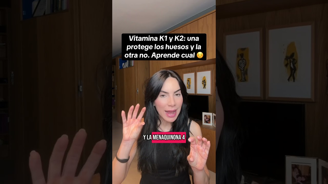Vitamina K1 y K2 diferencias