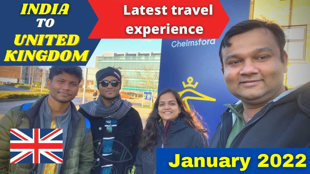 Latest Travel Update l India to UK l Jan 2022 l Anglia Ruskin university student experience