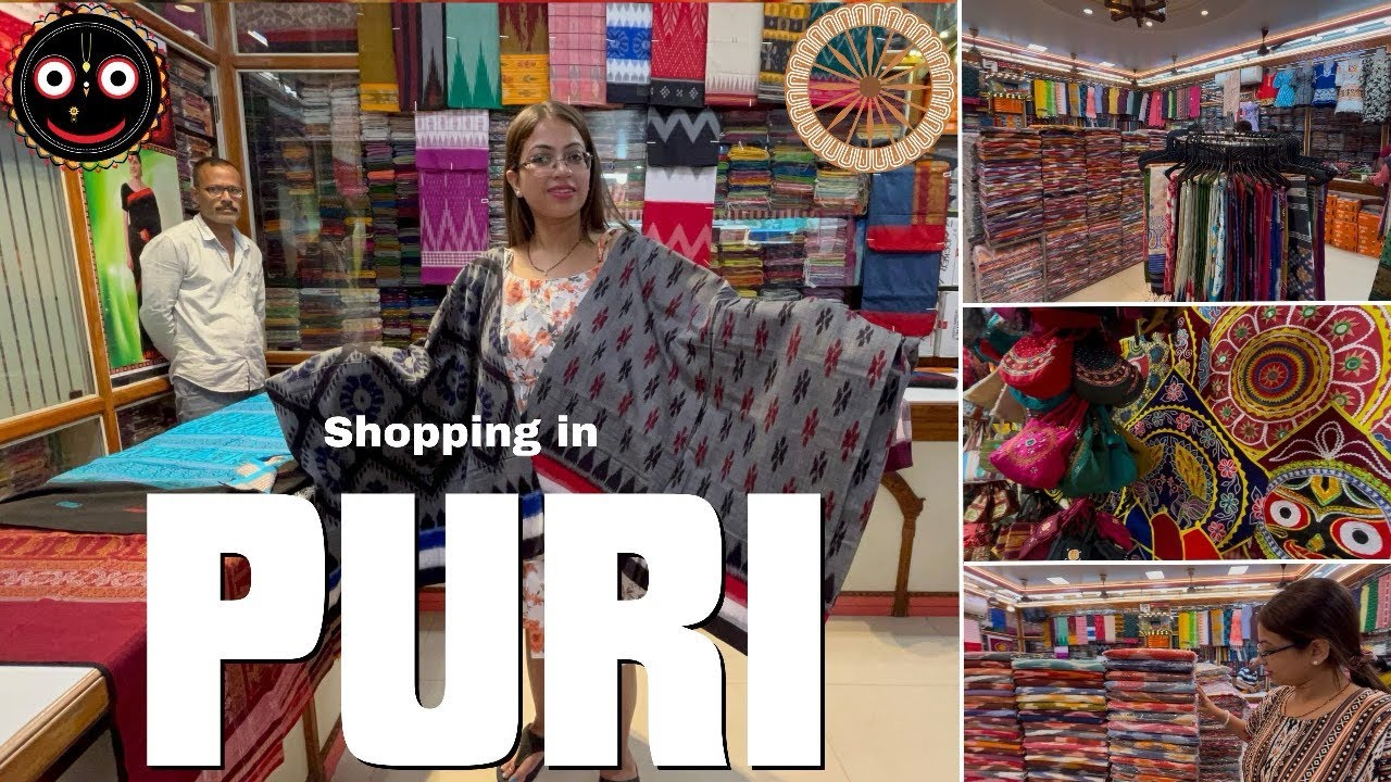 Puri Saree Shopping Haul | Utkal Tantuj Bhawan | Swargdwar Market | 2024 #youtubevideo #youtube