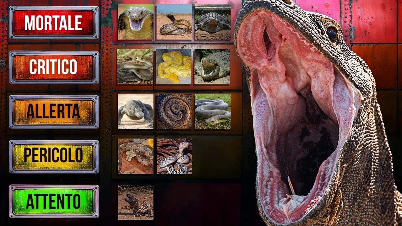 I rettili più letali (Classifica)