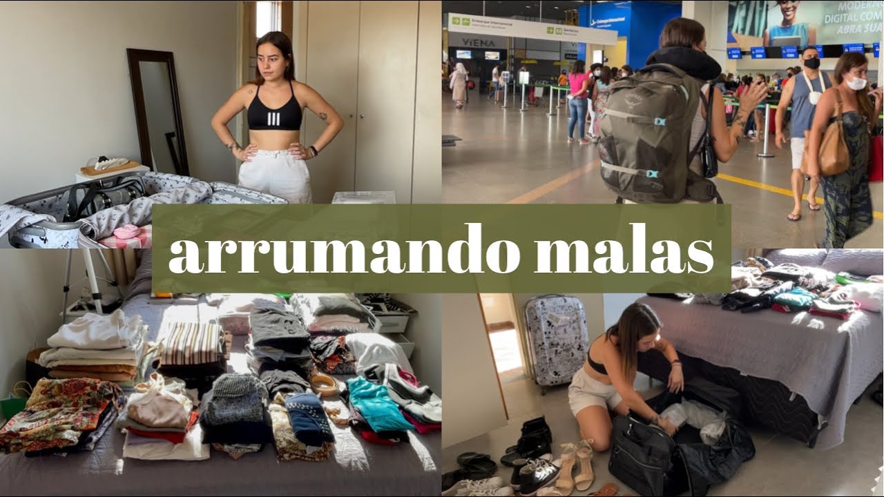 Arrumando as Malas e Últimos dias no Brasil