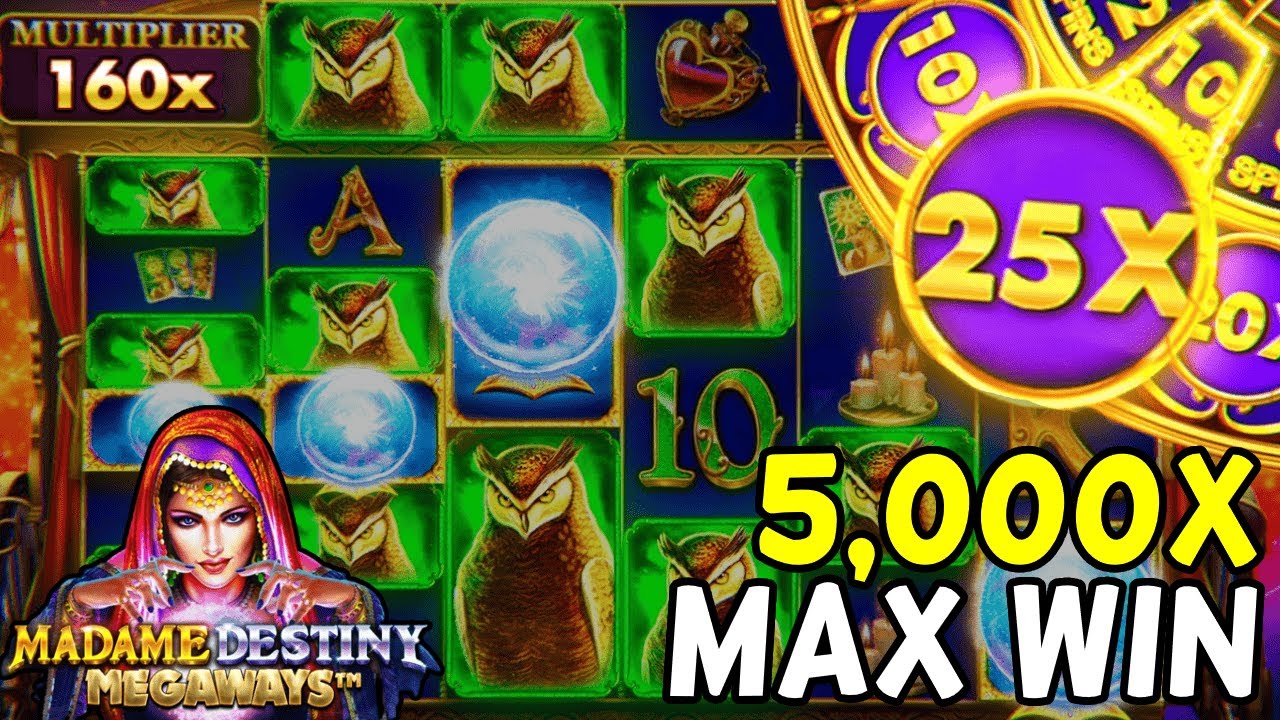 MADAME DESTINY MEGAWAYS MAX WIN 💰7 RETRIGGERS 🔥