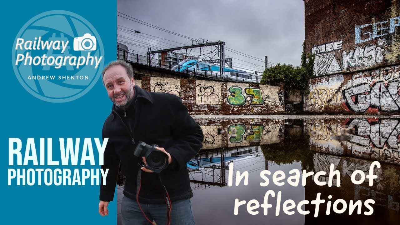 Railway Photography - Getting a Reflection - Holbeck Leeds - Train Photography