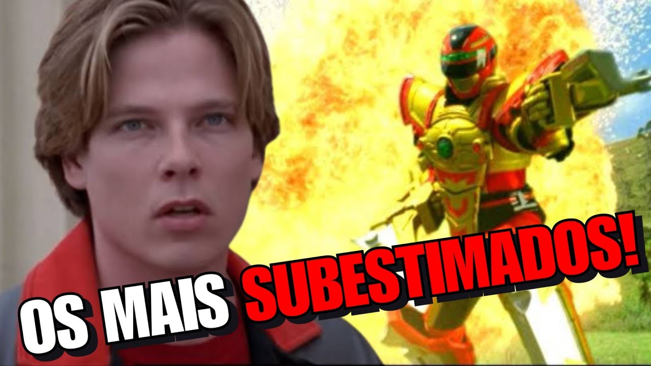 Os personagens mais SUBESTIMADOS em Power Rangers!