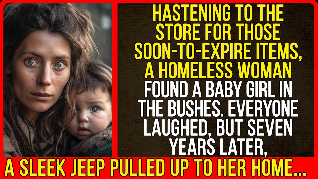 Rushing to the store for goods that were about to expire, a homeless woman found...