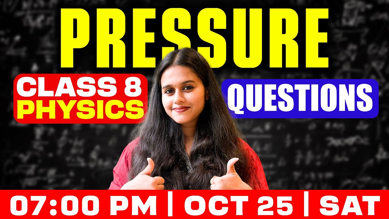 Class 8 Physics | Pressure /മർദ്ദം  | Questions | Exam Winner