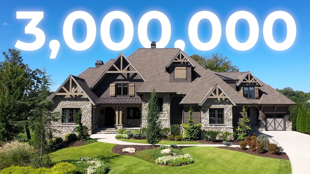 Architectural Masterpiece: $3,000,000 CUSTOM Home Tour | Sugarloaf Country Club Luxury Living