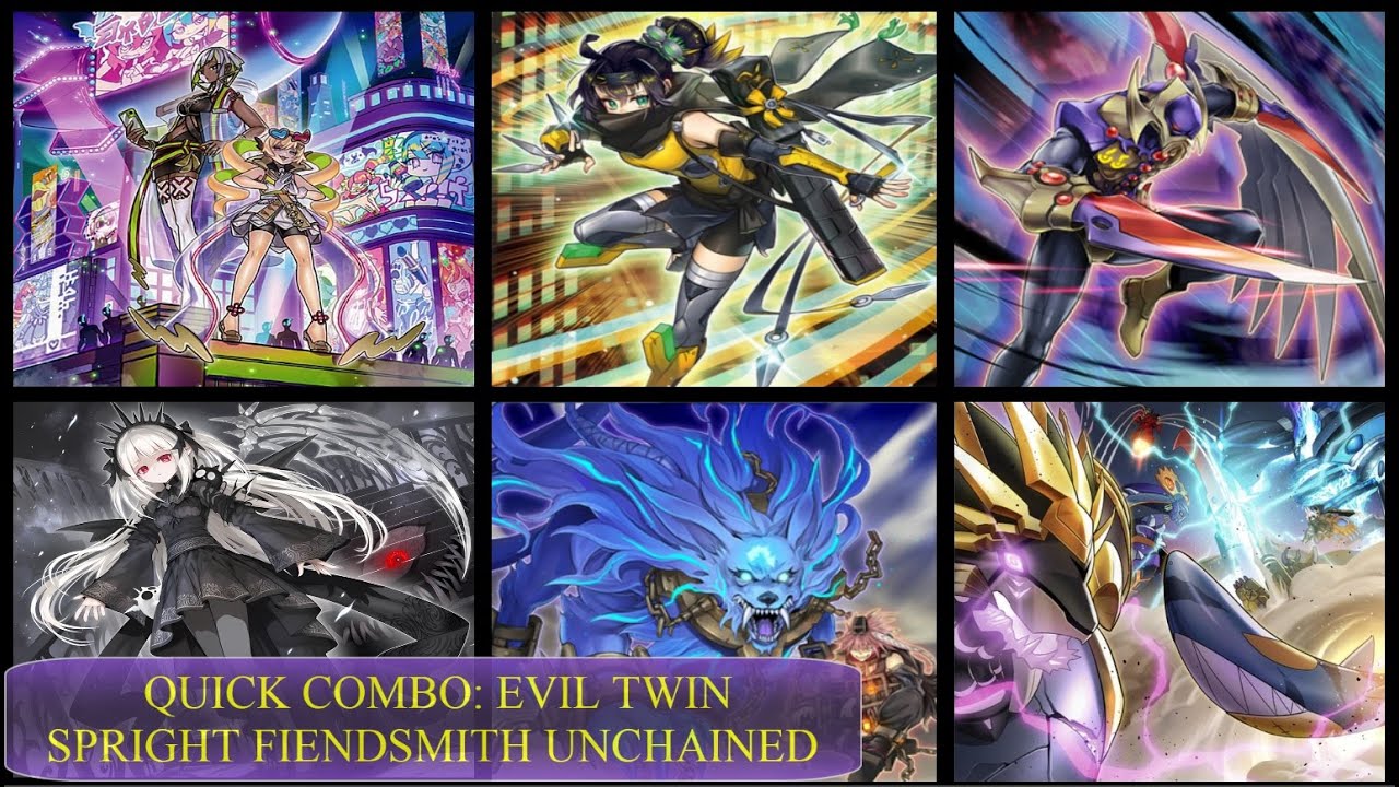 EVIL TWIN SPRIGHT FIENDSMITH UNCHAINED !!! 🔥🔥7 INTERRUPTION COMBO !!!🔥🔥 NIBIRU PROOF