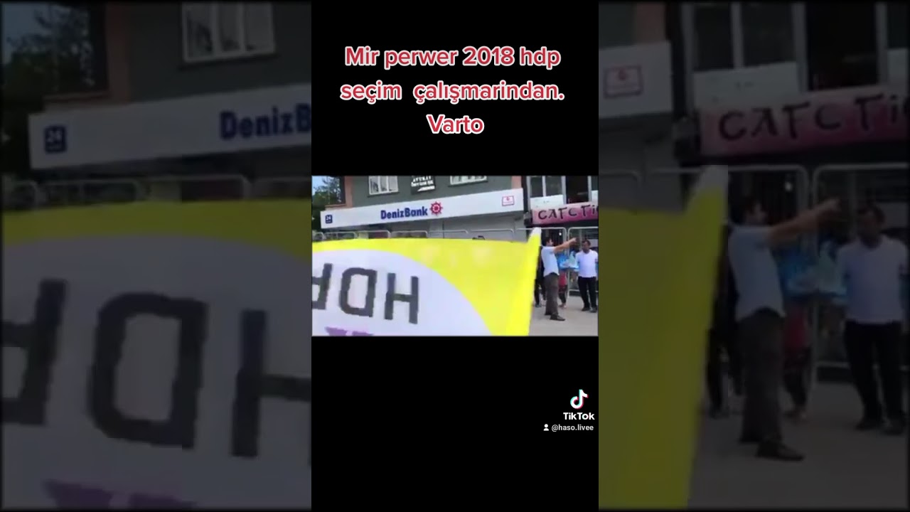 Mir perwer  2018 varto hdp seçim mitingi