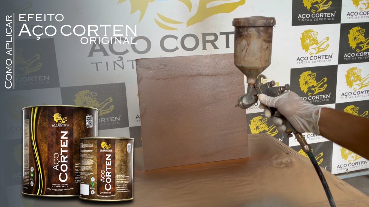 Tutorial: Como Criar o Elegante Efeito Aço Corten em Suas Superfícies