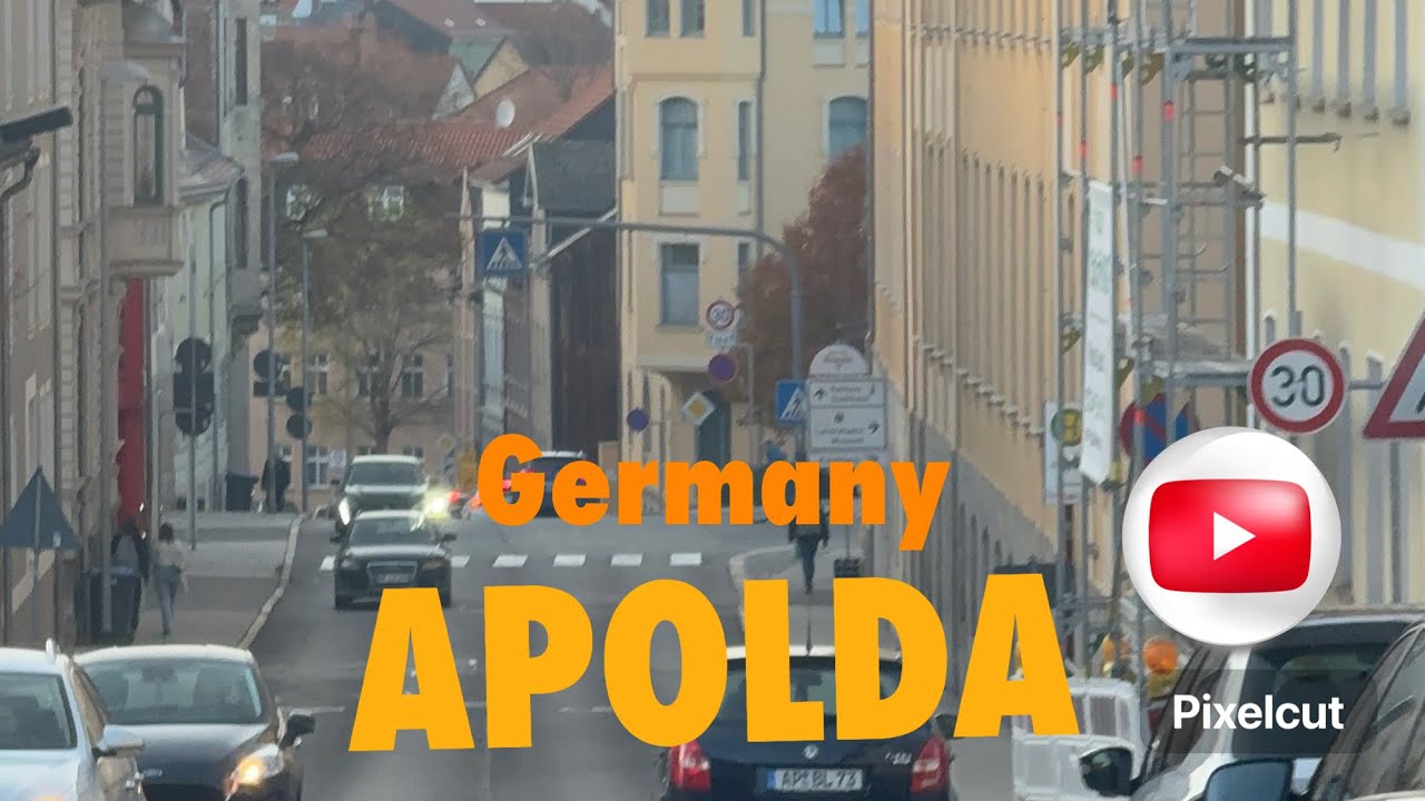 APOLDA Glockenstadt 🔔🇩🇪-walking  City Tour 2026