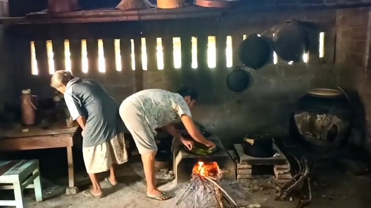 Makanan desa lintingan deblok sayur lompong nasi gronjol sederhana nikmat luar biasa hidup di desa