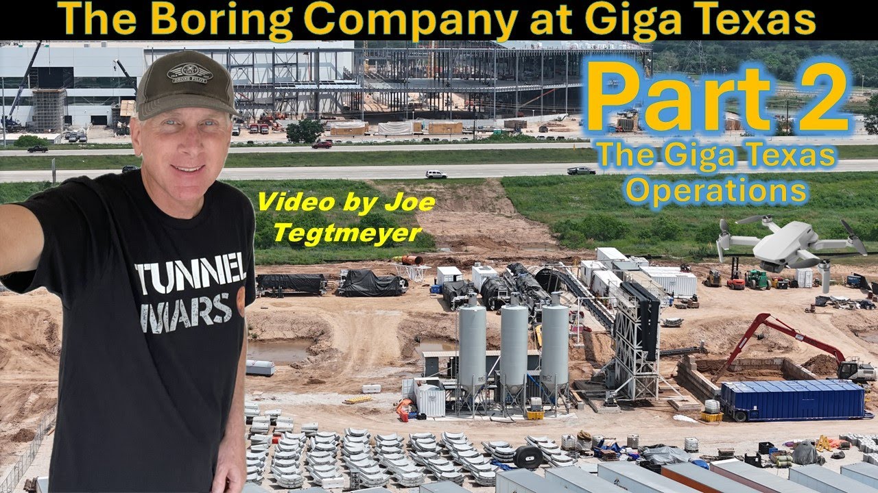 Boring Company Tour Part 2 ... Giga Texas Plans, TBM Design & Iteration, New Boring Machines & More!