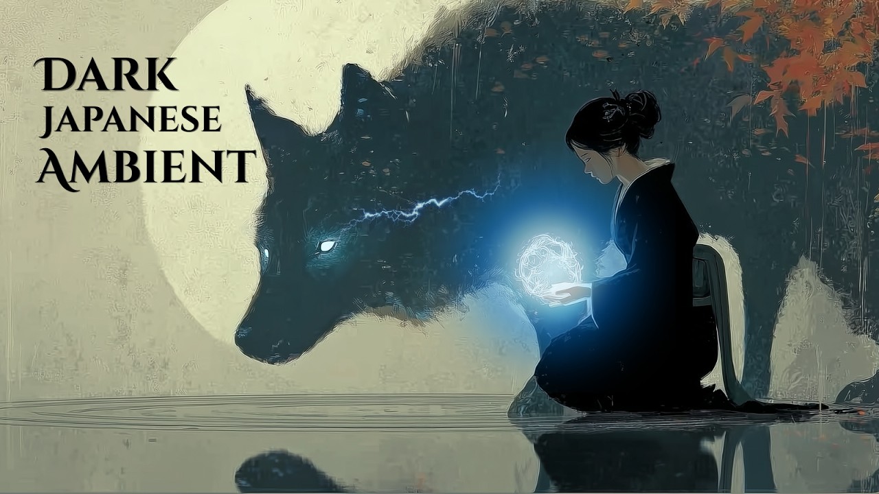 Dark Japanese Ambient | Deep Focus — Inugami Shrine : Moonlit Spirit Ritual