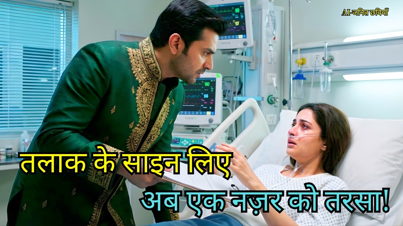 अस्पताल में पत्नी से तलाक पर साइन कराया, 3 साल बाद CEO बारिश में गिड़गिड़ाया!