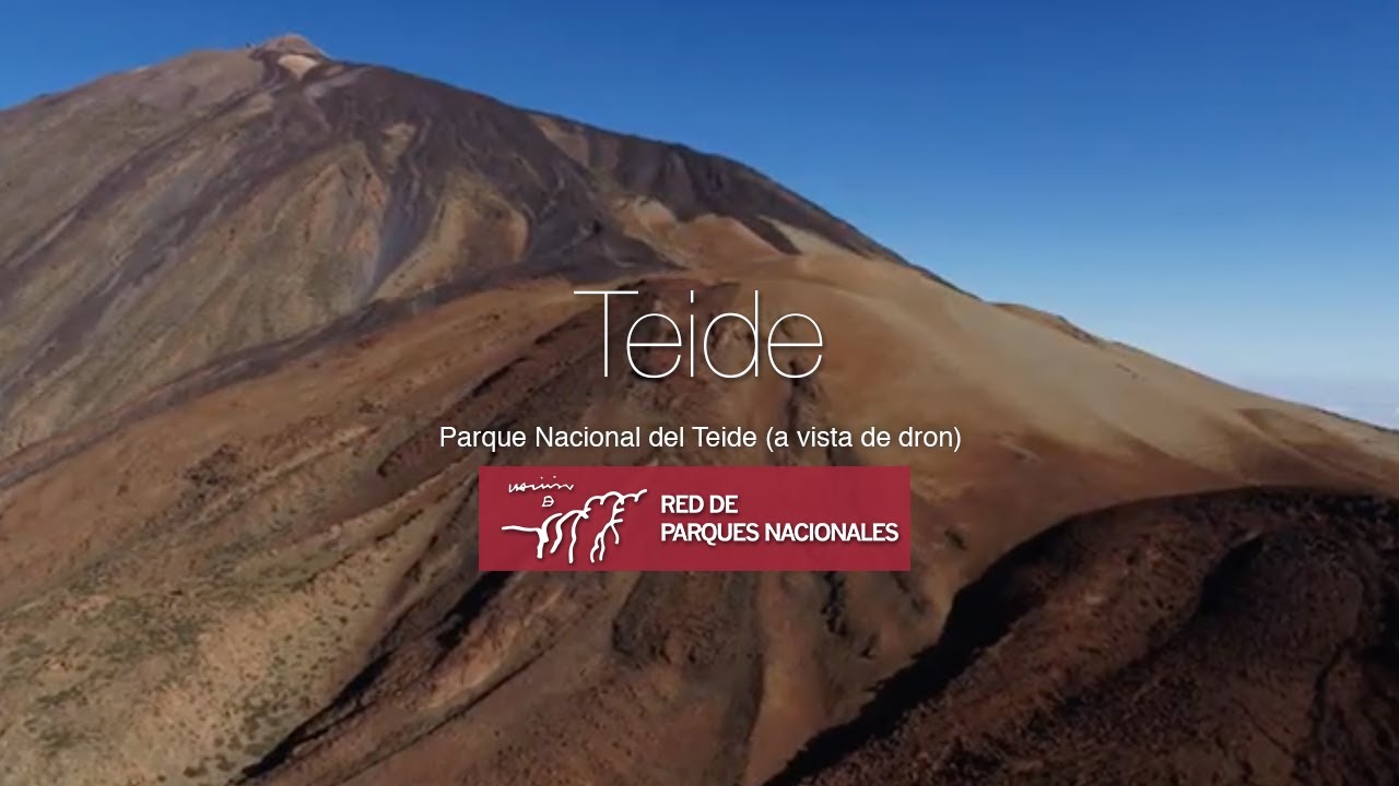 🌋  Parque Nacional del Teide (a vista de dron)