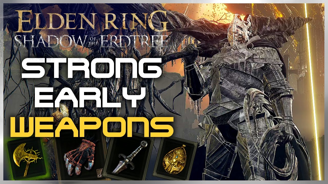 Elden Ring DLC - ALL Early OP Weapon Locations and Damage Test | GIGA Tips Guide