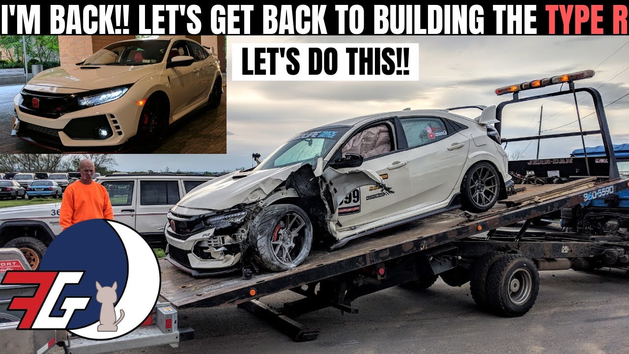 Rebuilding my WRECKED Honda Civic Type R (FK8) | Part 1 - How's the DAMAGE?