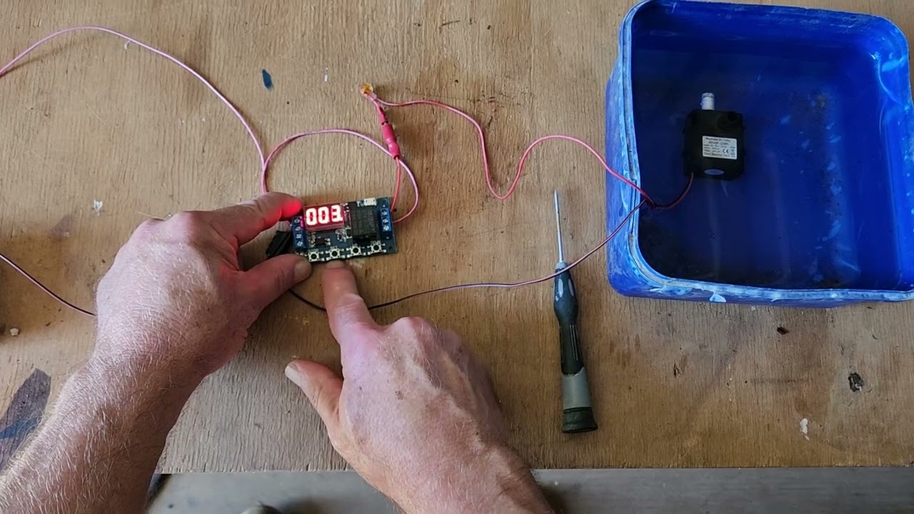 Set up JZ-801 timer module