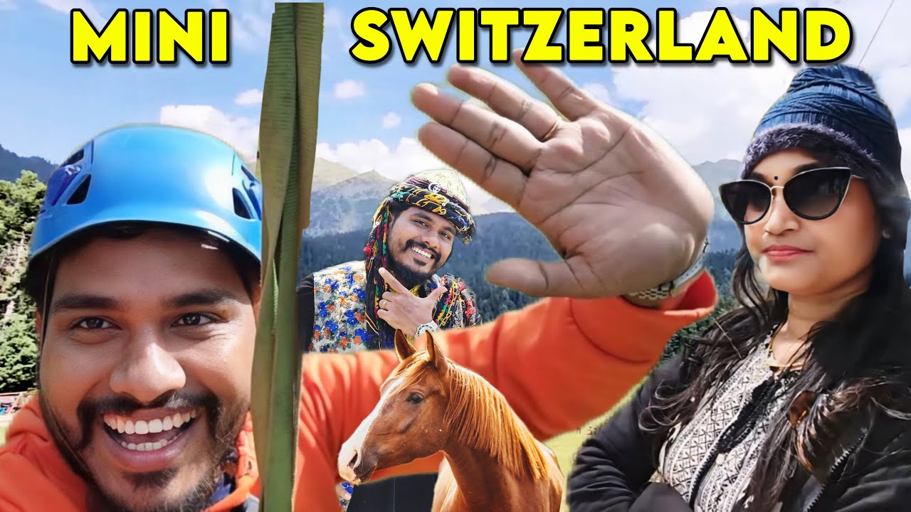 💥பீதிய கிளப்பிட்டாய்ங்க 🤯 ADVENTUROUS HORSE RIDE TO MINI SWITZERLAND - KASHMIR - EPISODE 2
