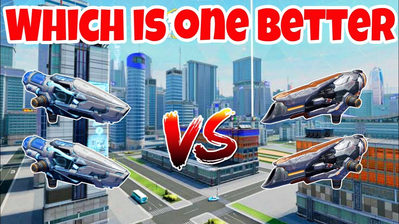 WR🔥New Weapon Frozen Tamer VS Tamer Weapon Comparisons |WAR ROBOTS|