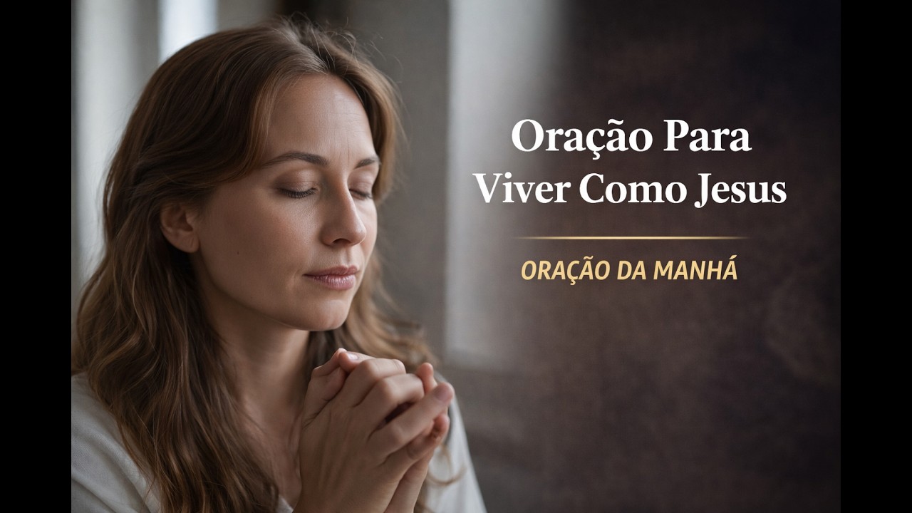 Oração Para Viver Como Jesus | Oração da Manhã