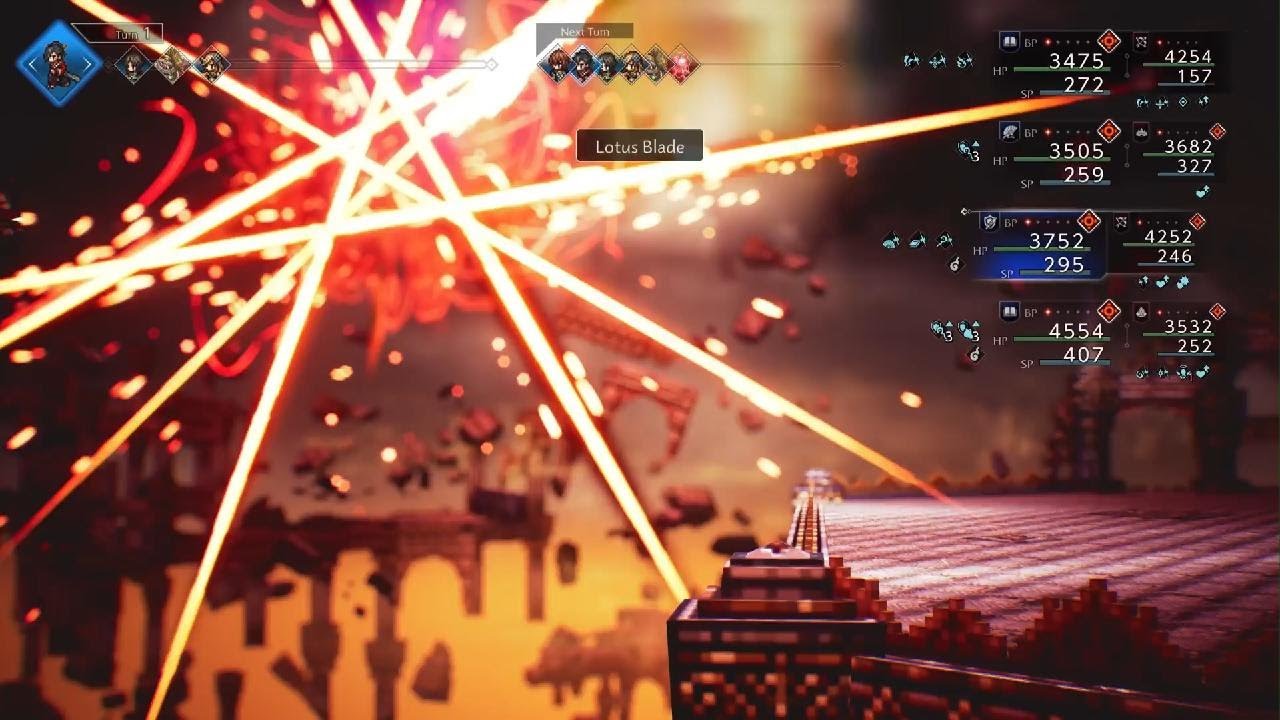 OCTOPATH TRAVELER 0 vs Amatsukami no Orochi