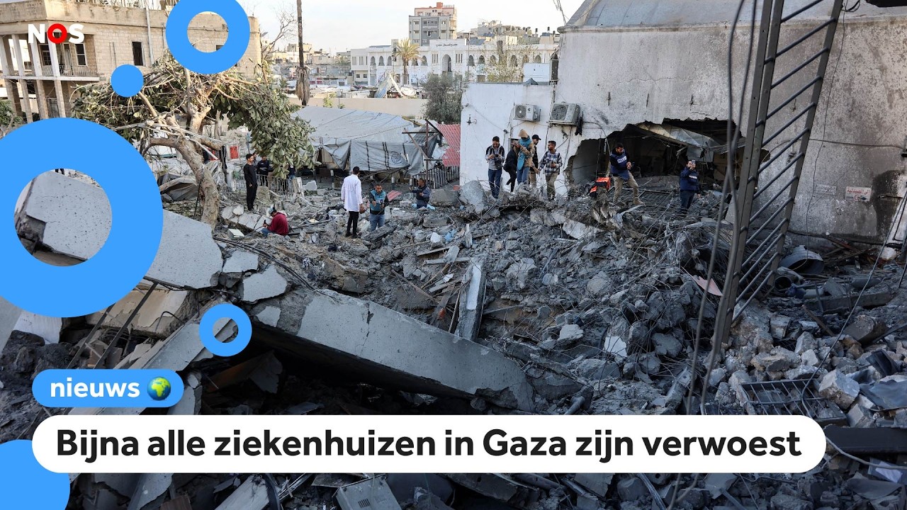 Raketaanval op ziekenhuis in Gaza-Stad