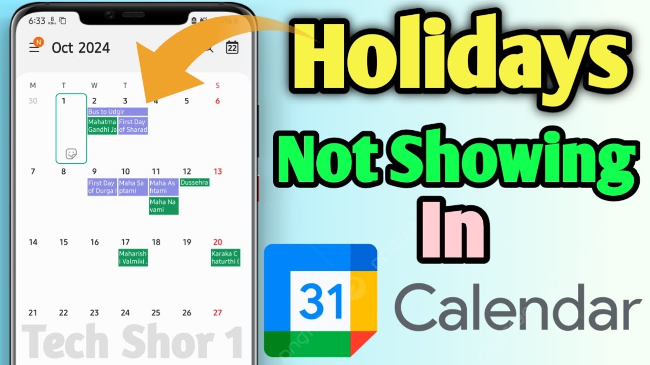 Google Calendar Holidays And Festivals Not Showing Problem Solve