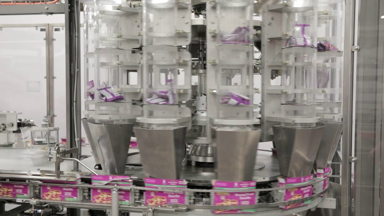 Vertical Cartoner for Pouches