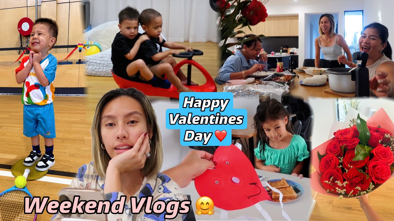 WEEKEND VLOGS | BOOKED NA ANG MGA HOLIDAY NAMIN THIS YEAR + VALENTINES DAY SA BAHAY ❤️| Thefewstertv