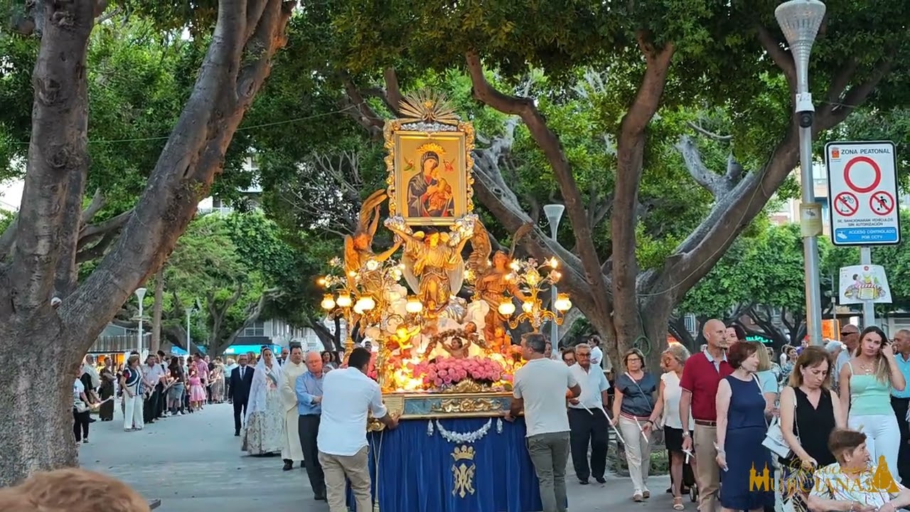 Procesión de Ntra. Sra. del Perpetuo Socorro, Patrona de Almoradí 2024/4K