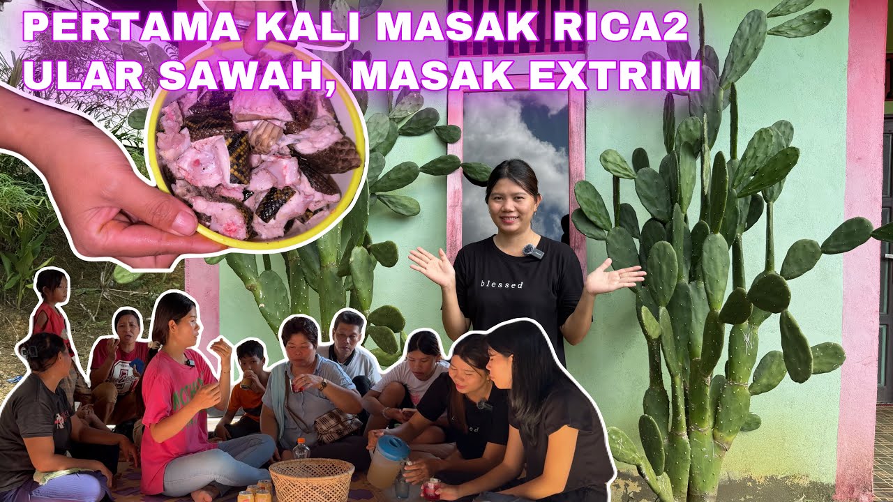 KELILING KAMPUNG TAYOK, BEGINI SUASANA KAMPUNG MAMA KU, DAN MANDI RAME2 DI SUNGAI KAPUAS