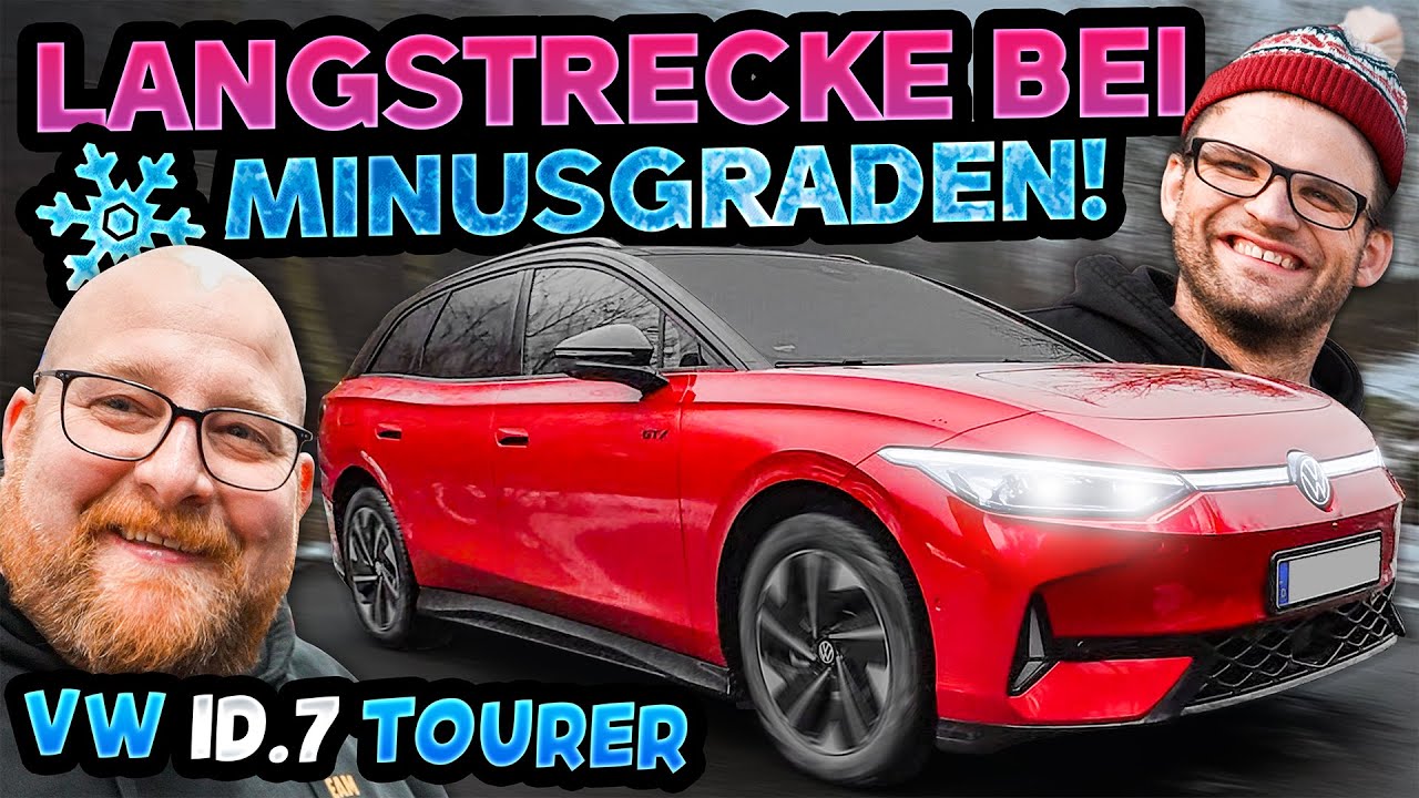 Stauraum & Langstrecke im Test! - VW ID.7 Tourer - Wintertauglichkeit von E-Mobilität!